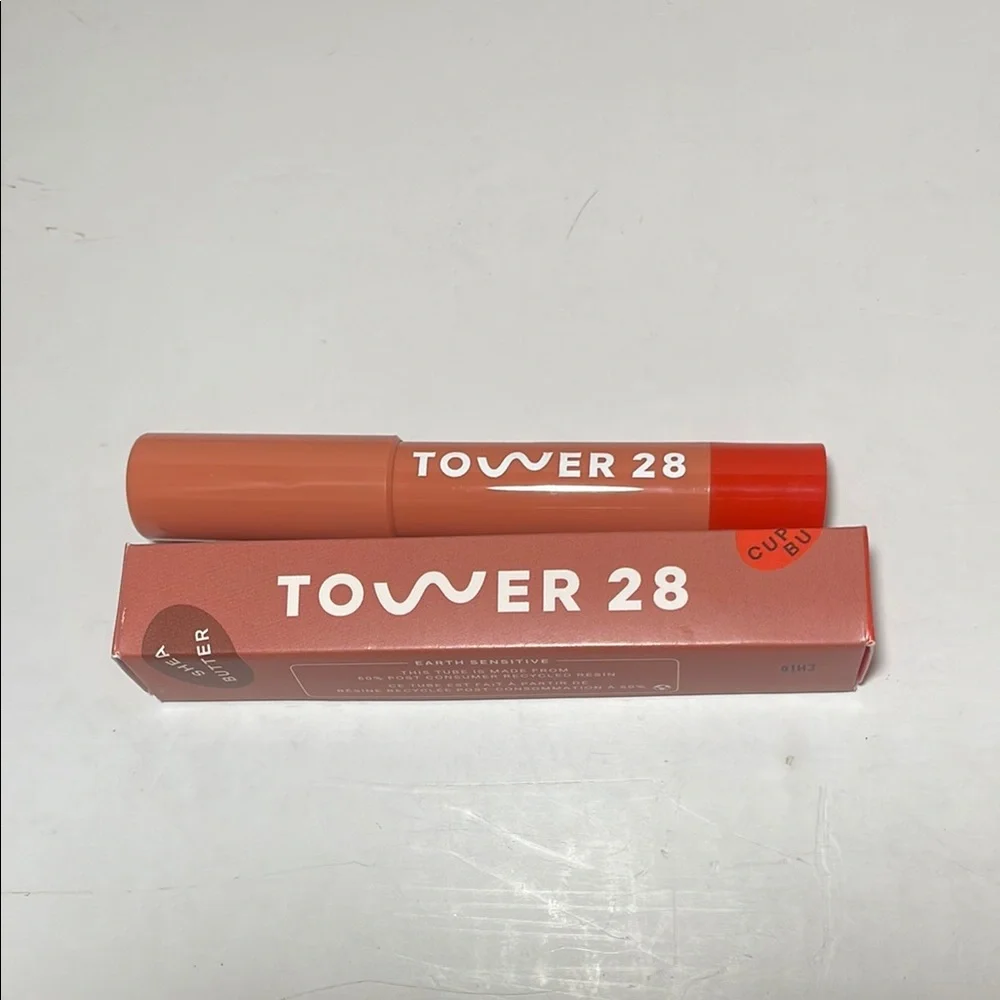 Tower 28 Cream Lipstick - Earthy Red - 0.09 oz NWT
